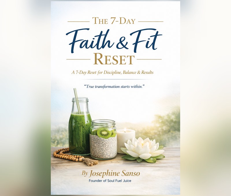 The 7-Day Faith & Fit Reset devotional by Josephine Sanso